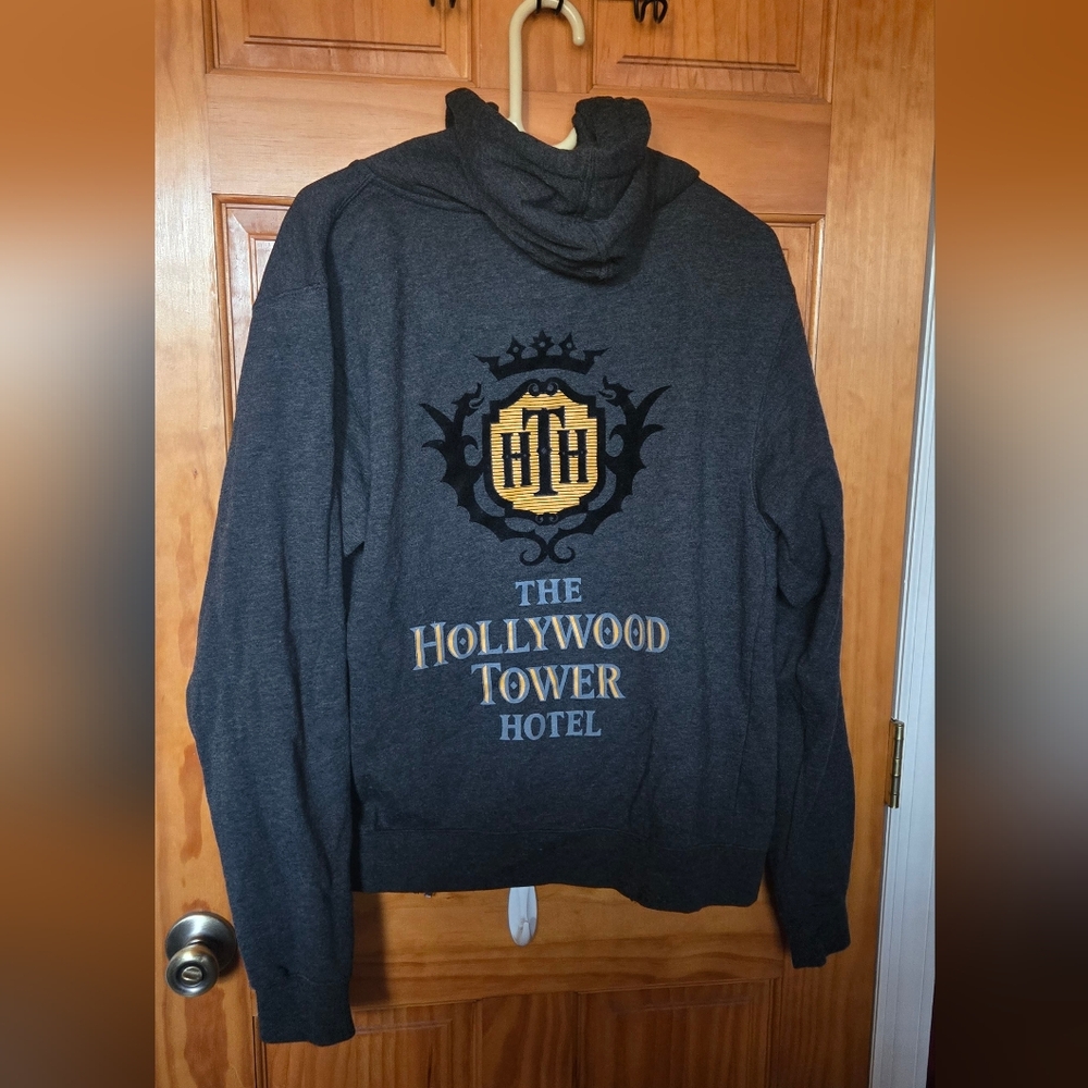 Disney World Tower of Terror Zip-Up Sweatshirt